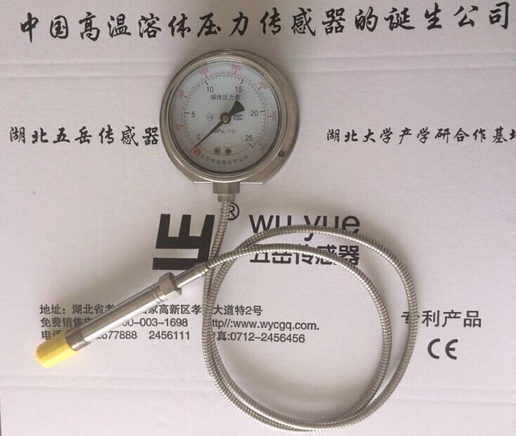 PT166指針式高溫熔體壓力表(immeditely measuring pointer melt pressure display)